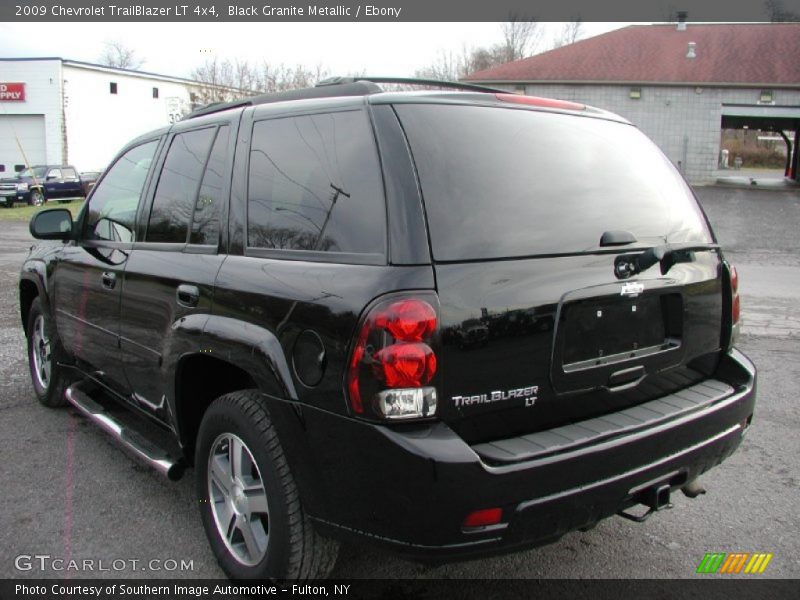 Black Granite Metallic / Ebony 2009 Chevrolet TrailBlazer LT 4x4