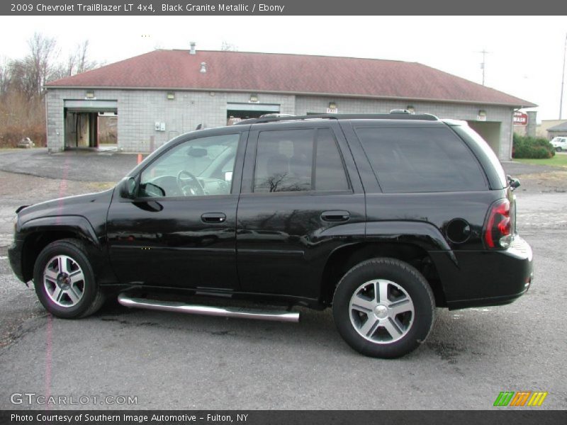 Black Granite Metallic / Ebony 2009 Chevrolet TrailBlazer LT 4x4