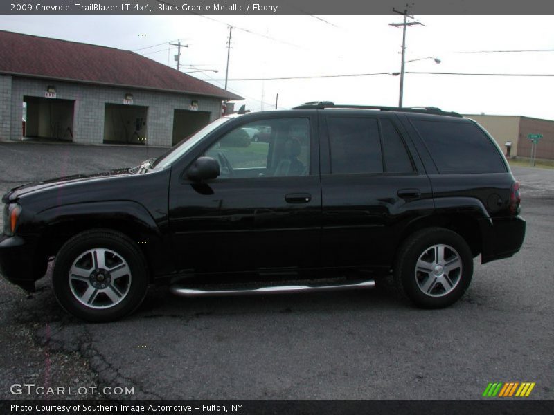 Black Granite Metallic / Ebony 2009 Chevrolet TrailBlazer LT 4x4