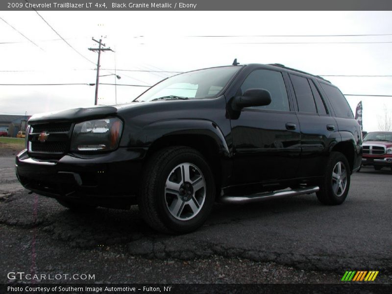 Black Granite Metallic / Ebony 2009 Chevrolet TrailBlazer LT 4x4
