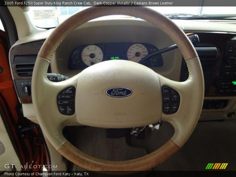  2005 F250 Super Duty King Ranch Crew Cab Steering Wheel
