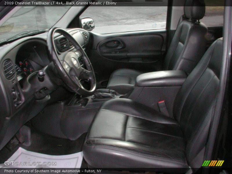 Black Granite Metallic / Ebony 2009 Chevrolet TrailBlazer LT 4x4