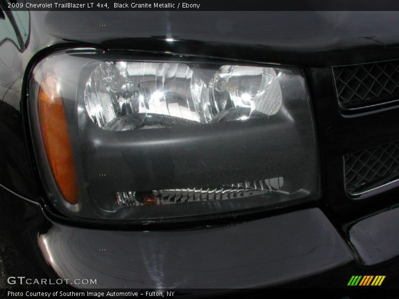 Black Granite Metallic / Ebony 2009 Chevrolet TrailBlazer LT 4x4