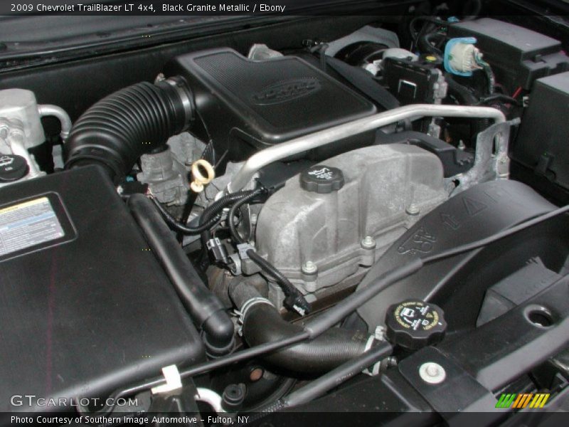 Black Granite Metallic / Ebony 2009 Chevrolet TrailBlazer LT 4x4