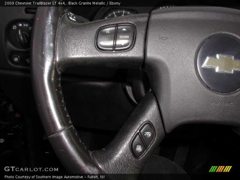 Black Granite Metallic / Ebony 2009 Chevrolet TrailBlazer LT 4x4