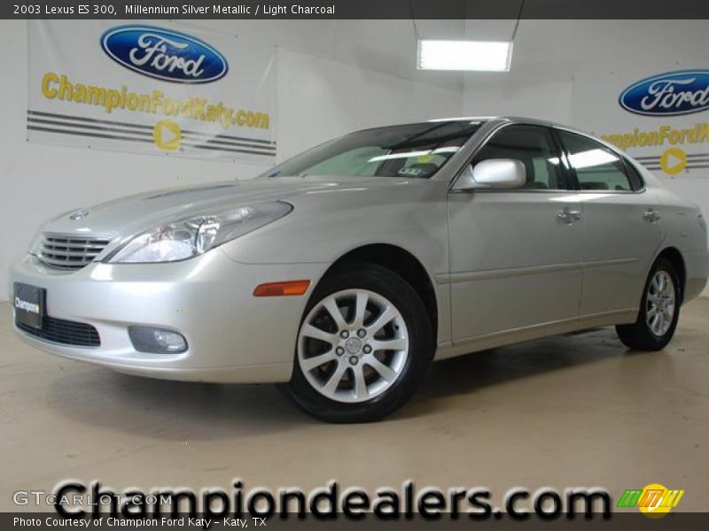 Millennium Silver Metallic / Light Charcoal 2003 Lexus ES 300