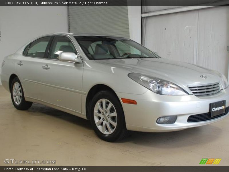 Millennium Silver Metallic / Light Charcoal 2003 Lexus ES 300