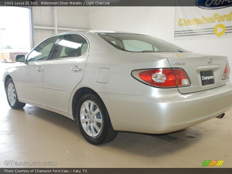Millennium Silver Metallic / Light Charcoal 2003 Lexus ES 300