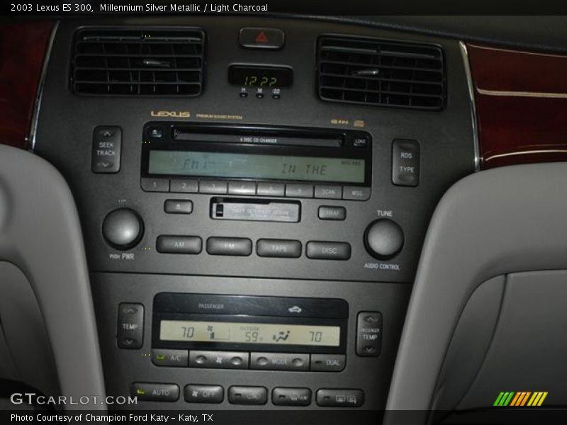 Millennium Silver Metallic / Light Charcoal 2003 Lexus ES 300