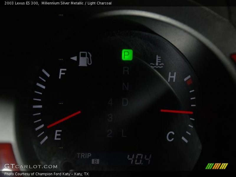 Millennium Silver Metallic / Light Charcoal 2003 Lexus ES 300