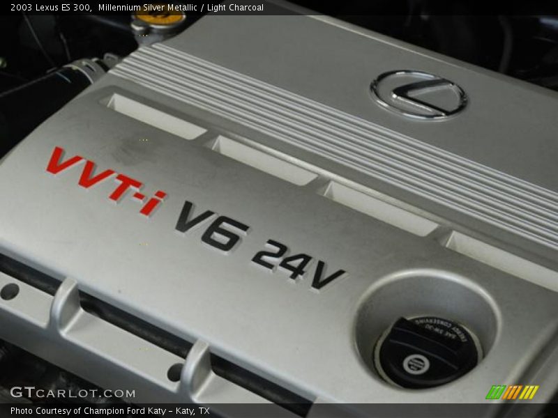 Millennium Silver Metallic / Light Charcoal 2003 Lexus ES 300