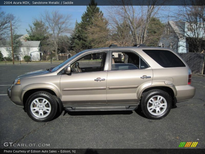 Sandstone Metallic / Saddle 2004 Acura MDX