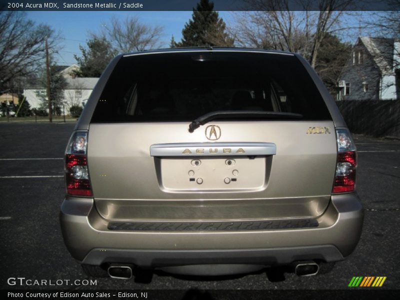 Sandstone Metallic / Saddle 2004 Acura MDX