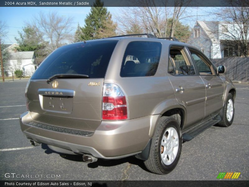 Sandstone Metallic / Saddle 2004 Acura MDX