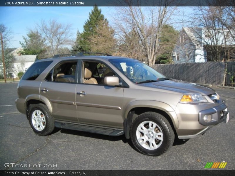 Sandstone Metallic / Saddle 2004 Acura MDX