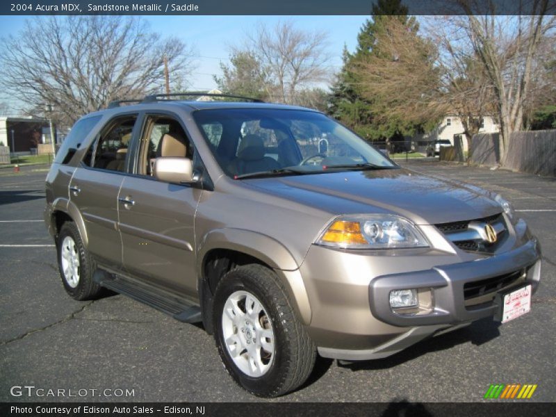 Sandstone Metallic / Saddle 2004 Acura MDX