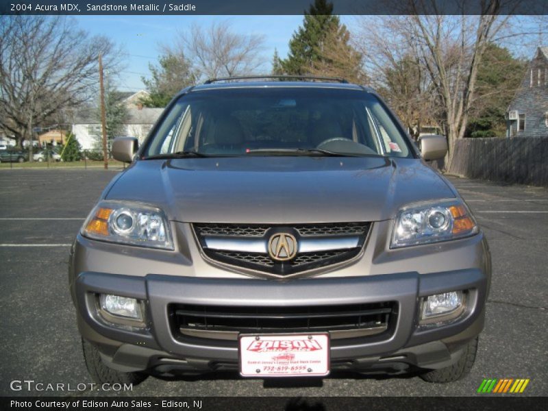 Sandstone Metallic / Saddle 2004 Acura MDX