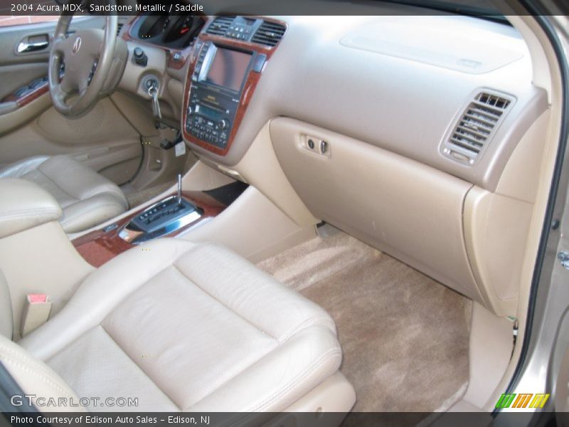 Sandstone Metallic / Saddle 2004 Acura MDX