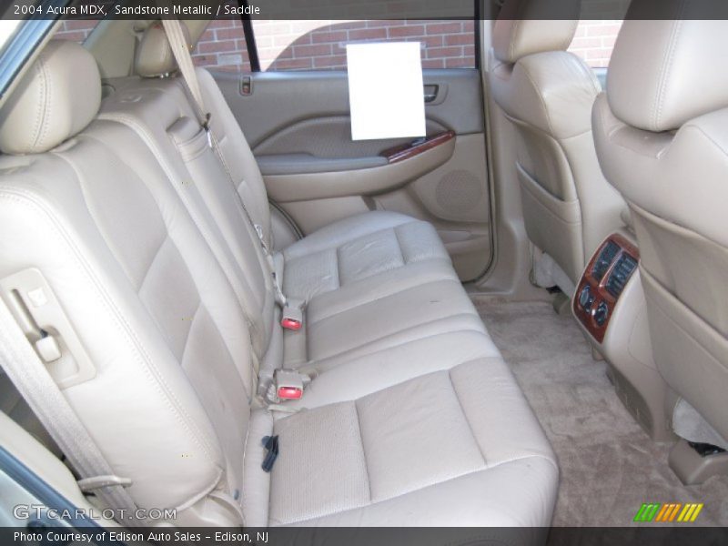 Sandstone Metallic / Saddle 2004 Acura MDX