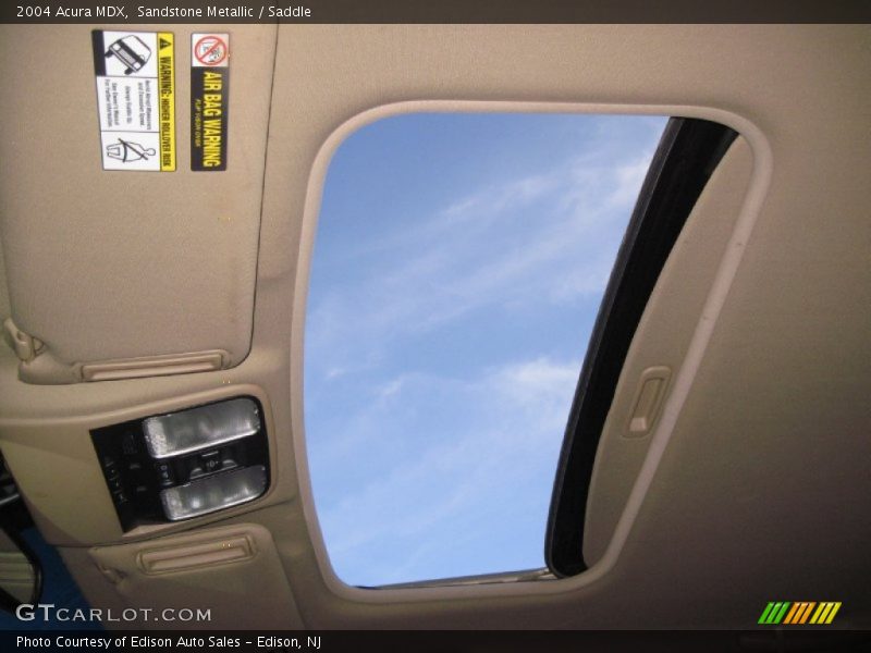 Sandstone Metallic / Saddle 2004 Acura MDX