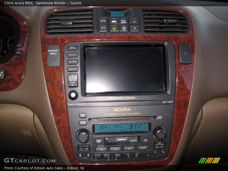 Sandstone Metallic / Saddle 2004 Acura MDX