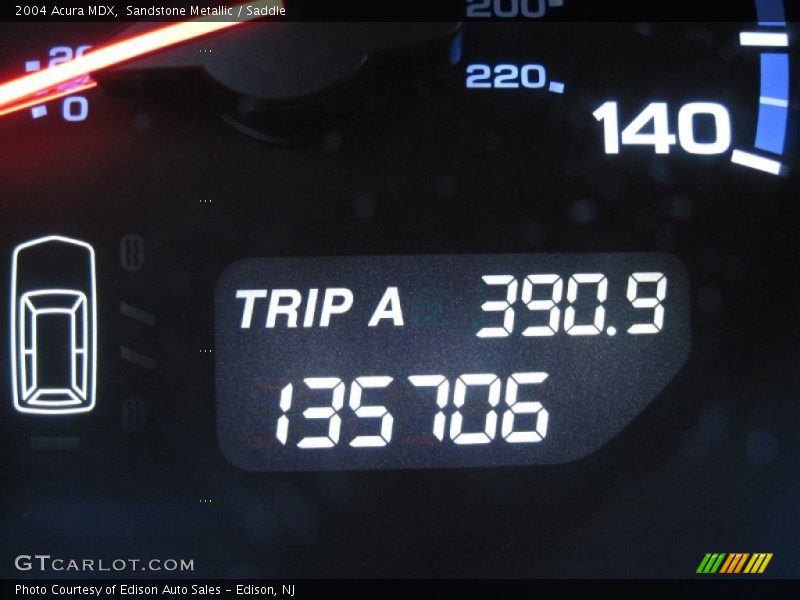 Sandstone Metallic / Saddle 2004 Acura MDX