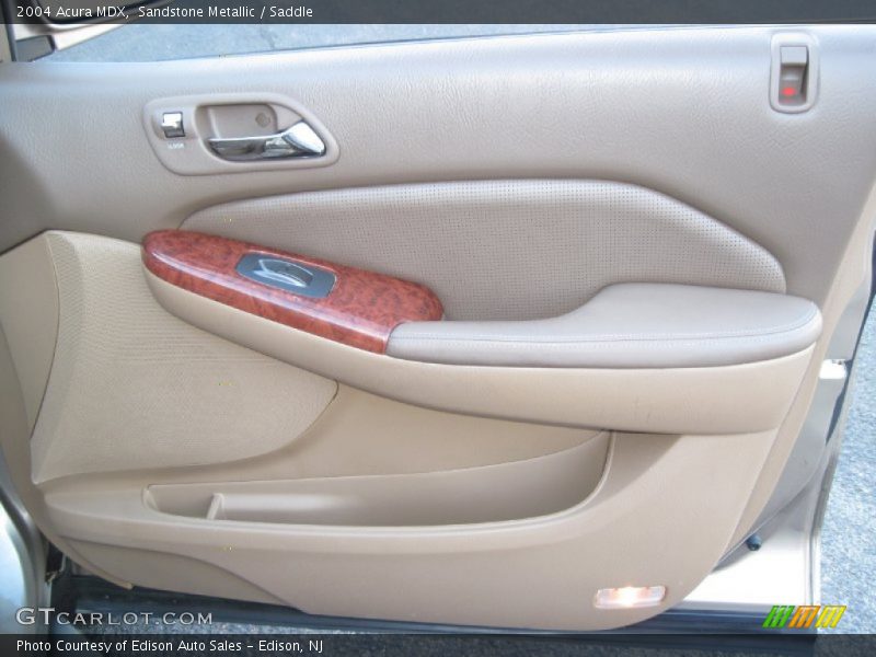 Sandstone Metallic / Saddle 2004 Acura MDX