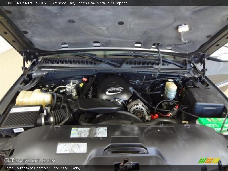  2002 Sierra 1500 SLE Extended Cab Engine - 5.3 Liter OHV 16-Valve V8