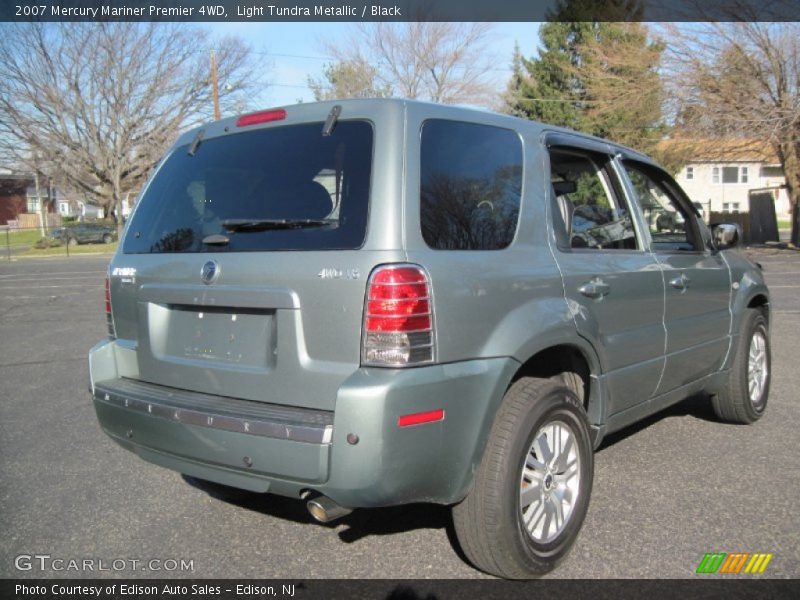 Light Tundra Metallic / Black 2007 Mercury Mariner Premier 4WD