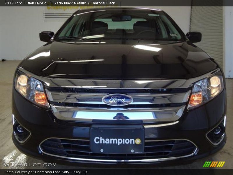 Tuxedo Black Metallic / Charcoal Black 2012 Ford Fusion Hybrid