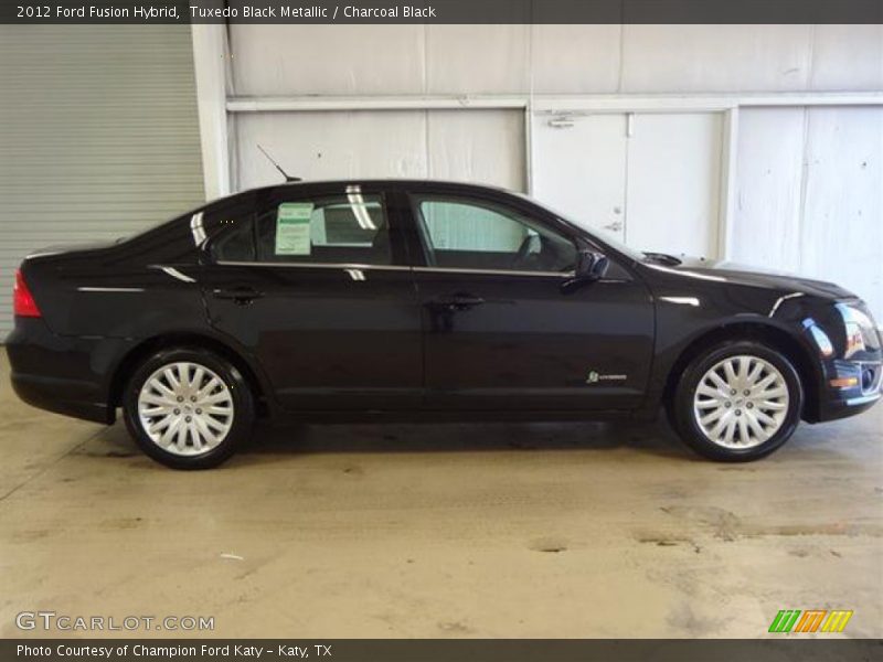 Tuxedo Black Metallic / Charcoal Black 2012 Ford Fusion Hybrid