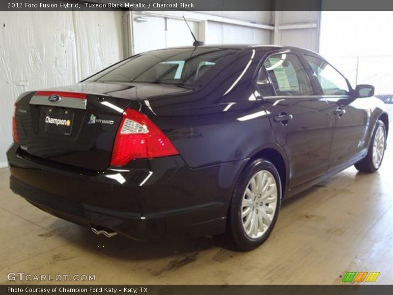 Tuxedo Black Metallic / Charcoal Black 2012 Ford Fusion Hybrid