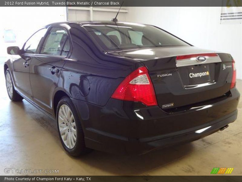 Tuxedo Black Metallic / Charcoal Black 2012 Ford Fusion Hybrid