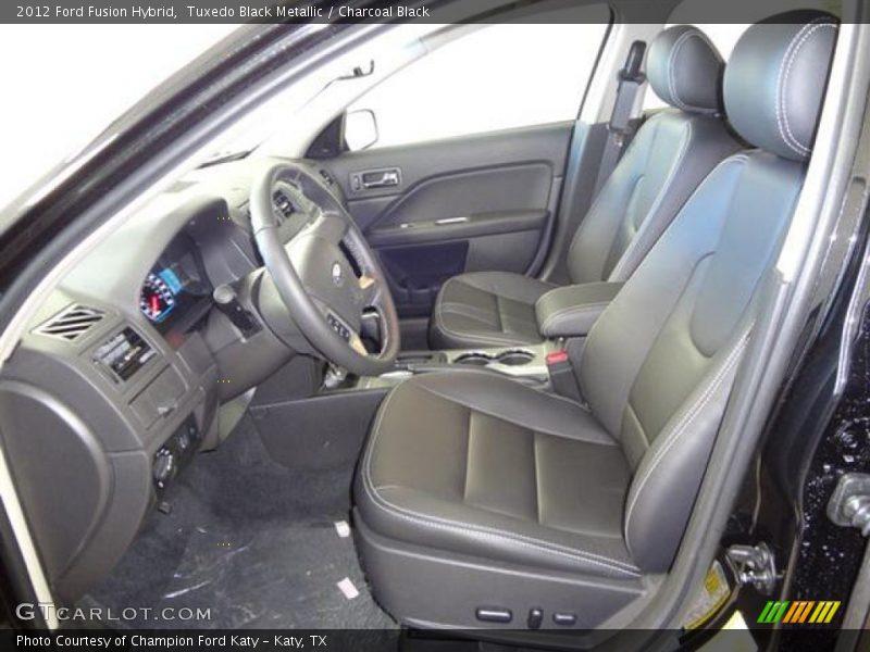 Tuxedo Black Metallic / Charcoal Black 2012 Ford Fusion Hybrid
