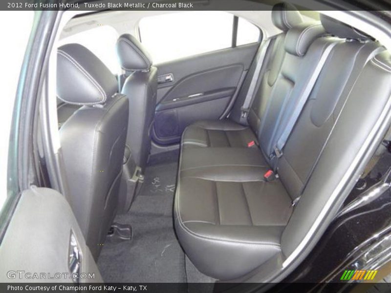 Tuxedo Black Metallic / Charcoal Black 2012 Ford Fusion Hybrid