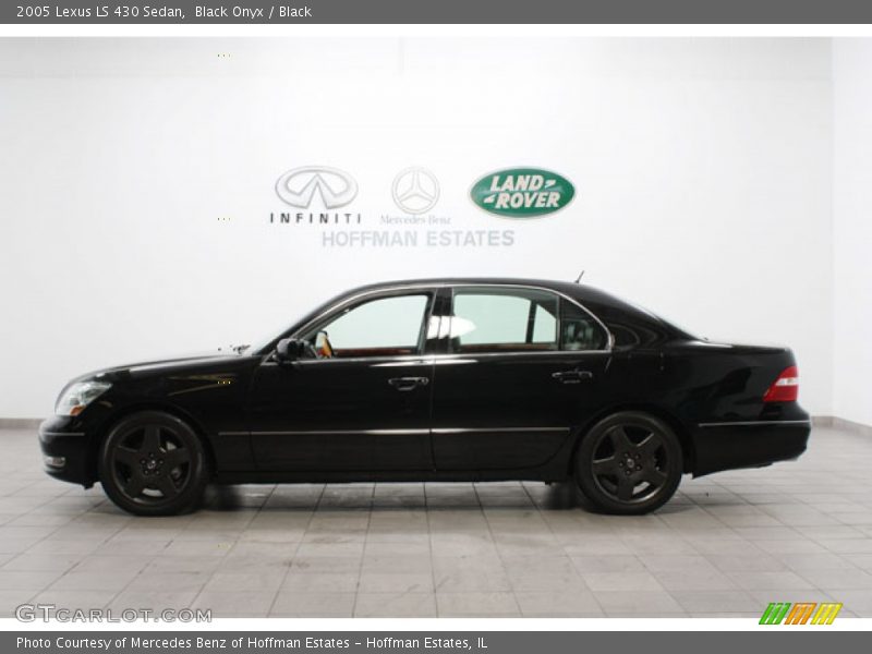 Black Onyx / Black 2005 Lexus LS 430 Sedan