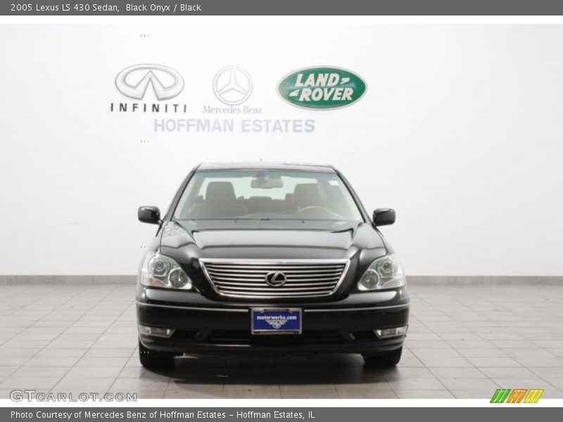 Black Onyx / Black 2005 Lexus LS 430 Sedan