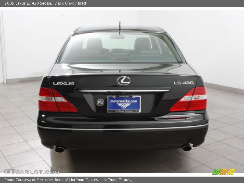 Black Onyx / Black 2005 Lexus LS 430 Sedan