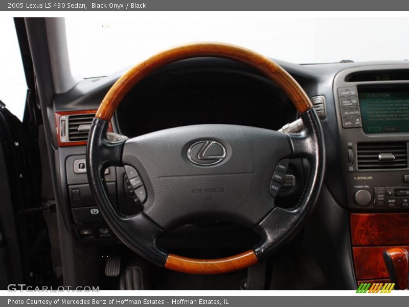 Black Onyx / Black 2005 Lexus LS 430 Sedan
