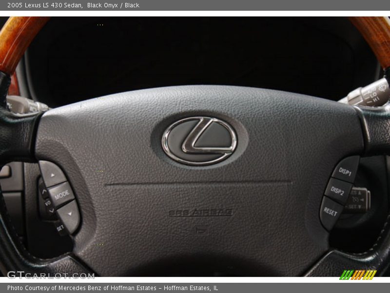 Black Onyx / Black 2005 Lexus LS 430 Sedan