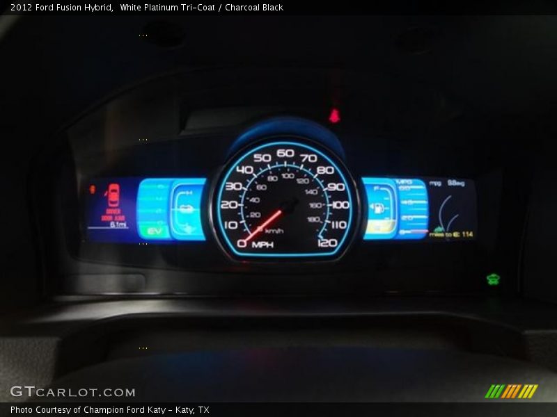  2012 Fusion Hybrid Hybrid Gauges