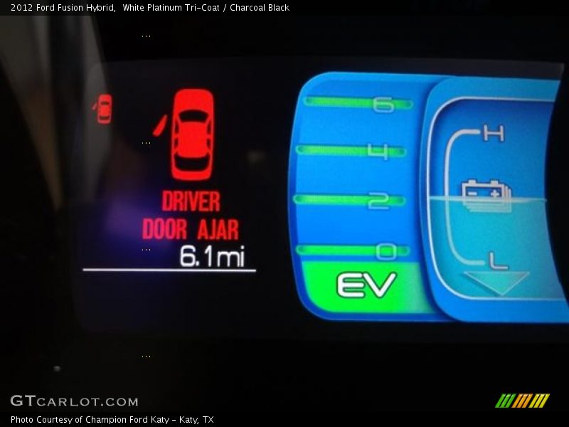  2012 Fusion Hybrid Hybrid Gauges