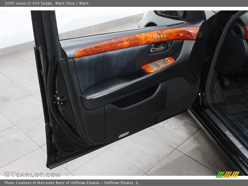 Black Onyx / Black 2005 Lexus LS 430 Sedan