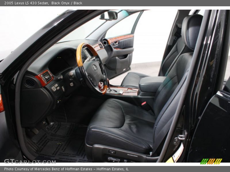Black Onyx / Black 2005 Lexus LS 430 Sedan