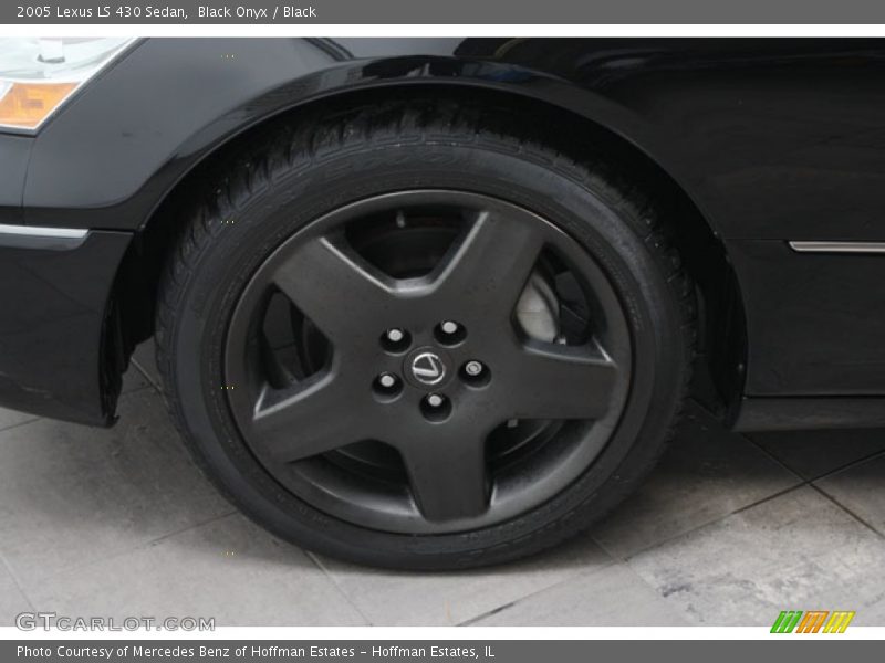 Black Onyx / Black 2005 Lexus LS 430 Sedan