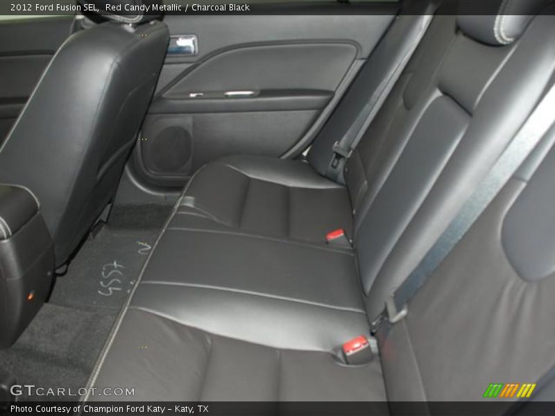 Red Candy Metallic / Charcoal Black 2012 Ford Fusion SEL