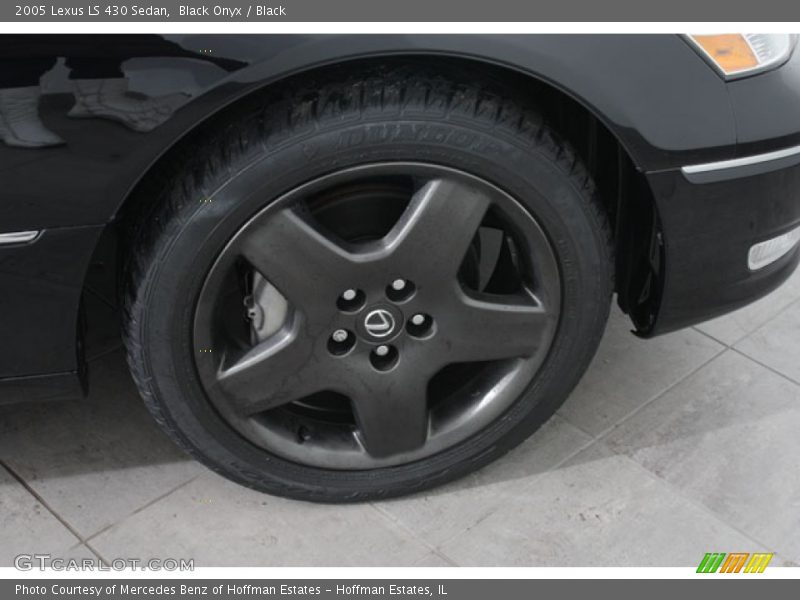 Black Onyx / Black 2005 Lexus LS 430 Sedan