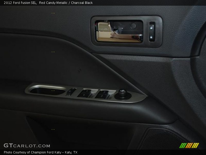 Red Candy Metallic / Charcoal Black 2012 Ford Fusion SEL