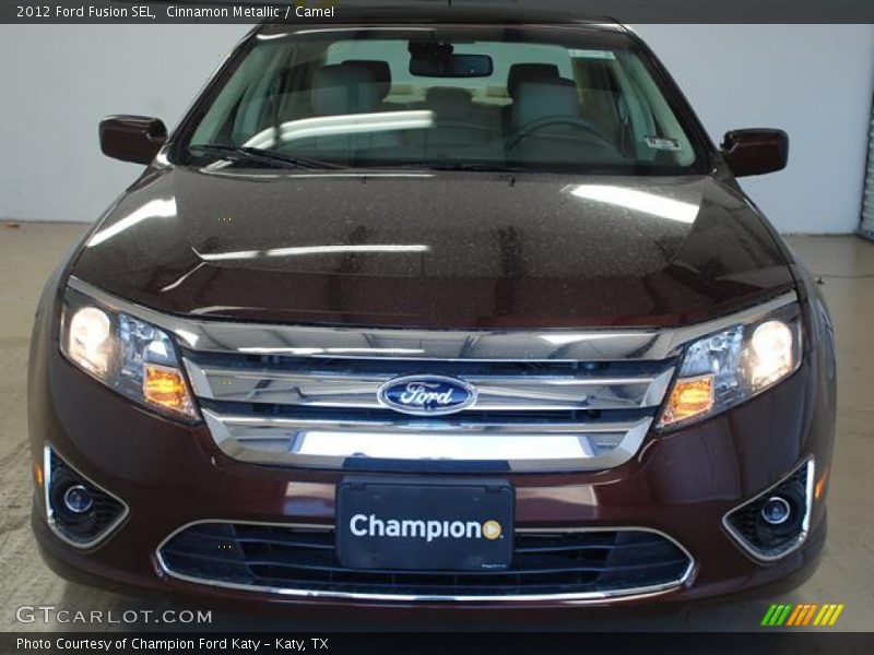Cinnamon Metallic / Camel 2012 Ford Fusion SEL