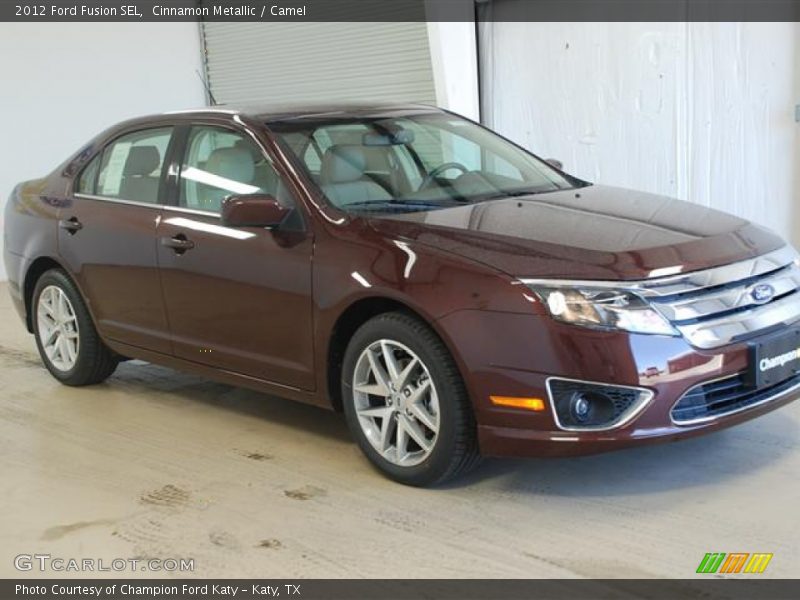 Cinnamon Metallic / Camel 2012 Ford Fusion SEL